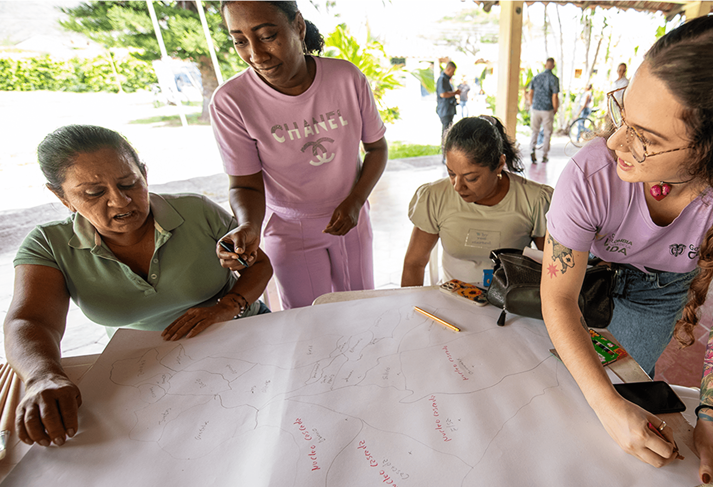 Group working together